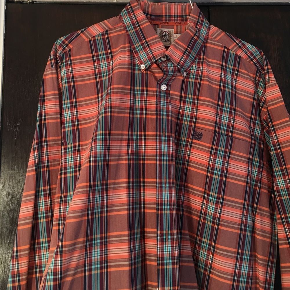 Cinch Dress Shirt SZ Large